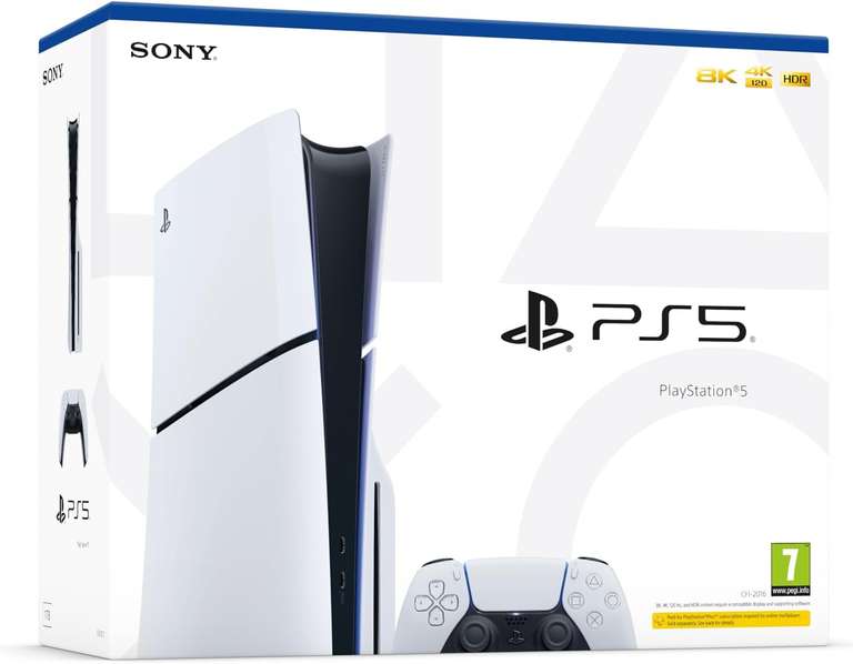PlayStation 5 1TB Slim Console (Disc Model)