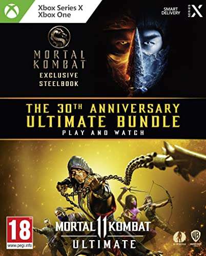 Mortal Kombat: The 30th Anniversary Ultimate Bundle - Xbox Game & Movie £14.30 @ Amazon