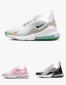 Older Kid’s Nike Air Max 270 trainers 3 colourways £40.47 with code + free member’s delivery @ Nike