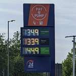 Diesel £1.339p per litre, Petrol £1.349p @ Gulf Liverpool