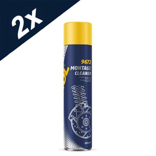 2 x 600ml Montage Brake Cleaner Clutch Aerosol Spray Professional Degreaser - sold by carousel_car_parts (Selected UK Mainland)