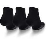 Under Armour Unisex UA Heatgear Locut, Breathable Trainer Socks, Cushioned Low Cut, Sizes M-XL