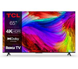 TCL 65RP630K Roku TV 65" Smart 4K Ultra HD HDR LED TV (Free Collection)