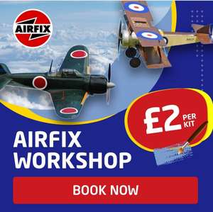 RAF Museum London Feb Half Term – Airfix Make and Take Workshop - £2 @ RAF Museum