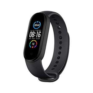 Xiaomi Mi Band 5 Black Health & Fitness Tracker, 14 Days Battery, Heart Rate Monitor, 50m water resistance - £16.99 Prime Exclusive @ Amazon