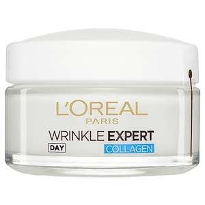 Skin Expert L'Oreal Paris 35+ Collagen Anti-Wrinkle & Hydrating Day Cream, Fresh Fragrance, 50ml - or £3.33 S&S