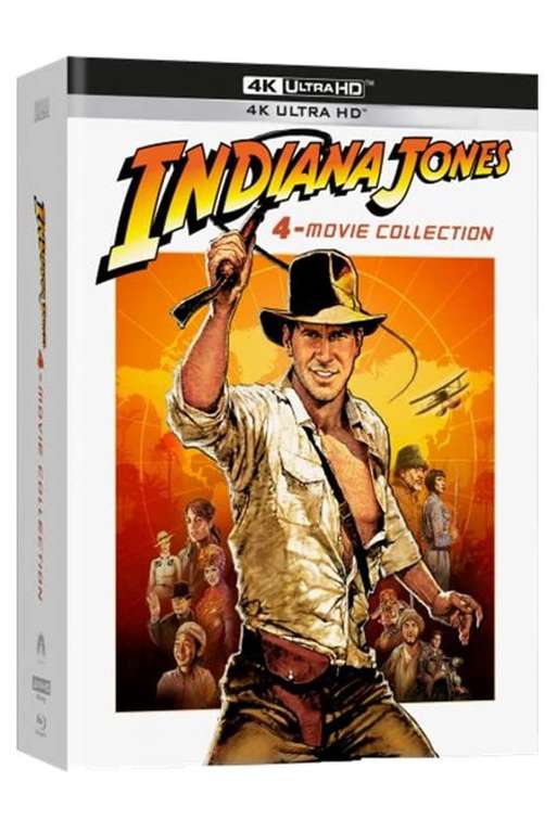 Indiana Jones 4-Movie Collection (4K Ultra-HD)