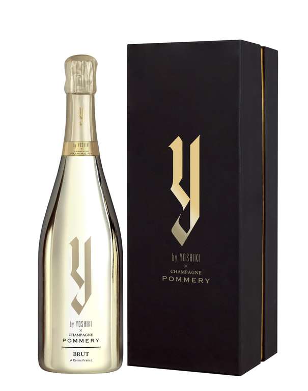 その他 Y by YOSHIKI x CHAMPAGNE POMMERY Y by YOSHIKI x Champagne Pommery Brut 75cl at 71.60 - hotukdeals