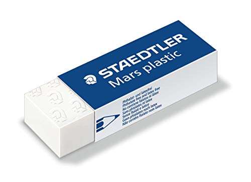 STAEDTLER Pencils HB with Sharpener and Eraser, Pack of 10 - £1.75 at checkout @ Amazon