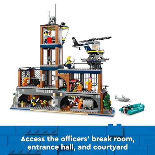 Lego City 60419 Police Prison Island Set
