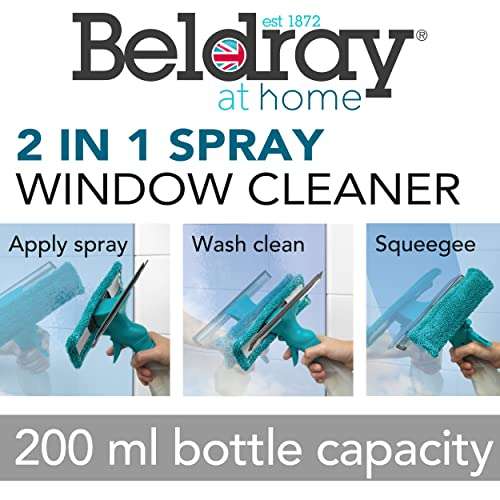 Beldray LA024275TQ Window Tile & Glass Cleaner 200ml - £4.49 @ Amazon