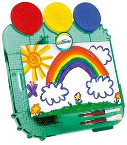 Crayola Paint-Sation Table Top Easel. No spill painting kit. Kids