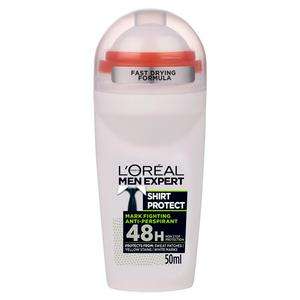L'Oreal Men 48H Antiperspirant Roll-on 50ml (Includes Fresh Extreme/Black Mineral/Thermic Resist and Shirt Protect) £1.30 @ Sainsbury's