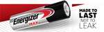 Energizer Max C Batteries - £2 Pack of 2 (Free Collection) @ Argos