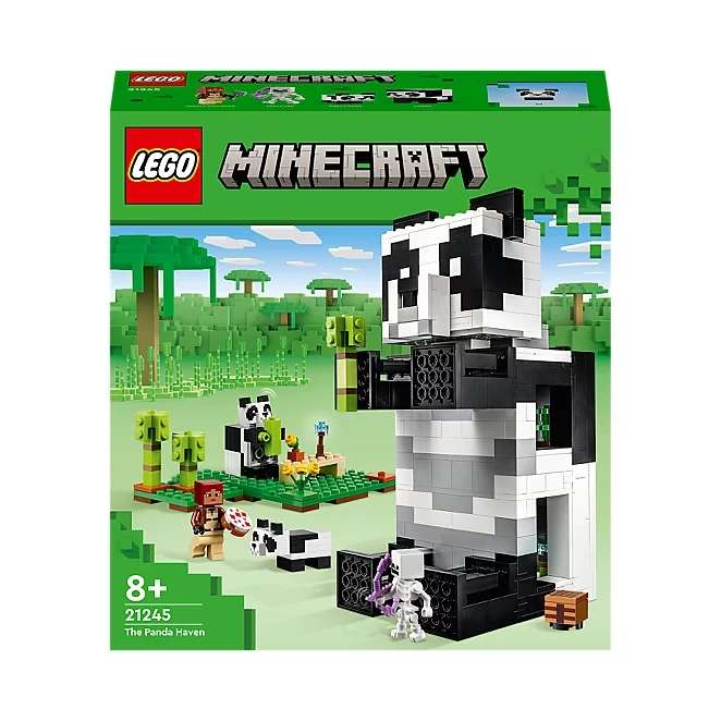 LEGO Minecraft The Panda Haven House Set 21245 - Free C&C
