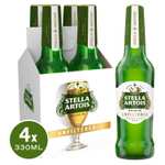 Stella unfiltered 4 x 330ml £2.99@ B&M Nuneaton