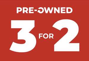Preowned 3 For 2 On Selected Video Games - All Platforms - Click & Reserve free / delivery & Click & Collect £4.99 @ Game