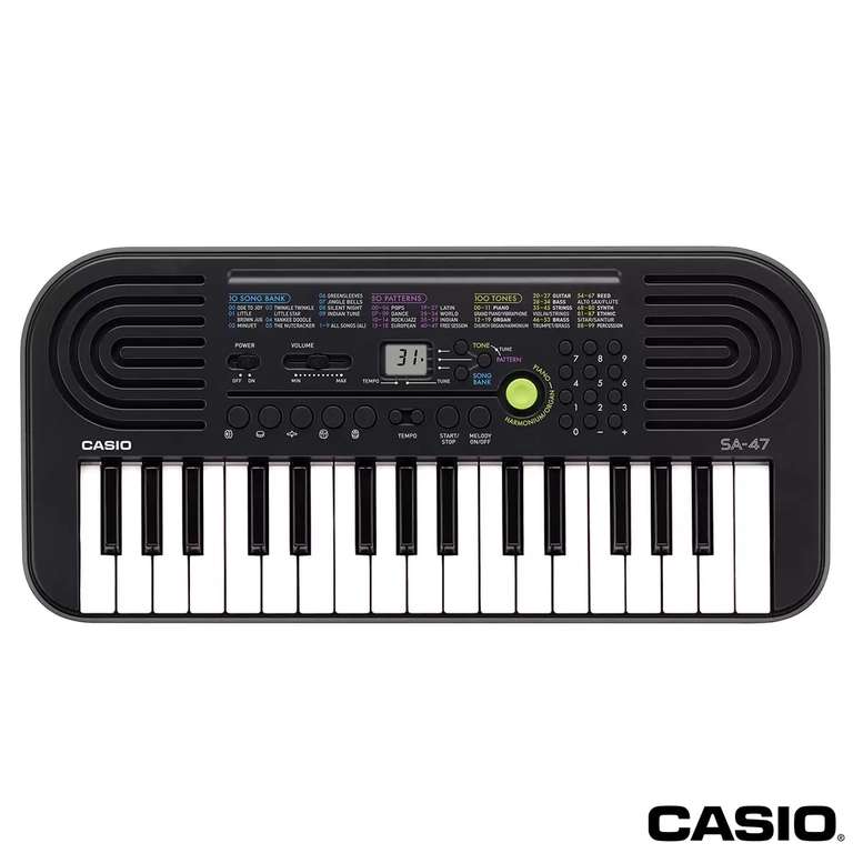 Casio SA-47H5, Mini Keyboard in Black - £22.99 @ Costco (Membership Required)