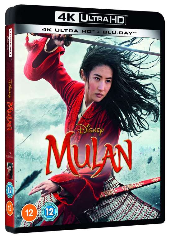 Disney's Mulan (2020) 4k Ultra-HD [Blu-ray] [Region Free]
