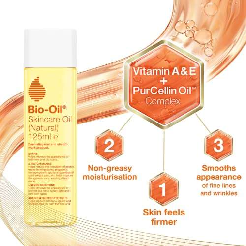 NEW Bio-Oil Natural Skincare Oil - 100% Natural Formulation - 125 ml - £10 (£8.50 with S&S) @ Amazon