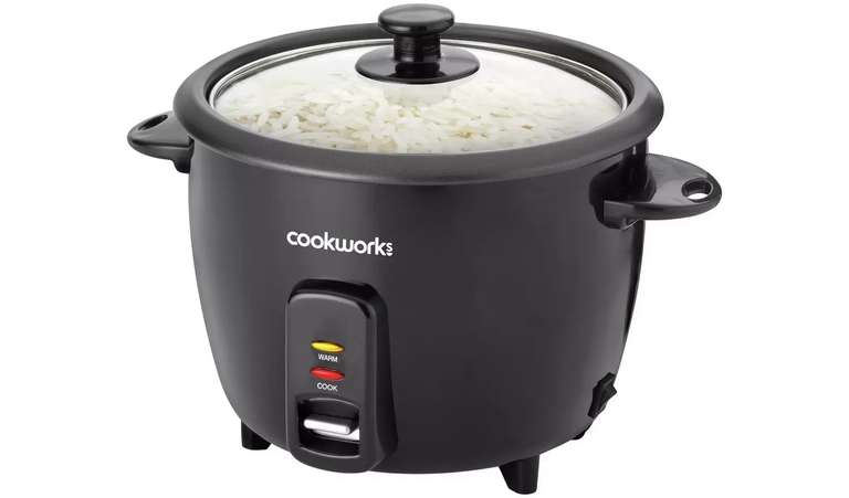 Cookworks 1.5L Rice Cooker + Free C&C