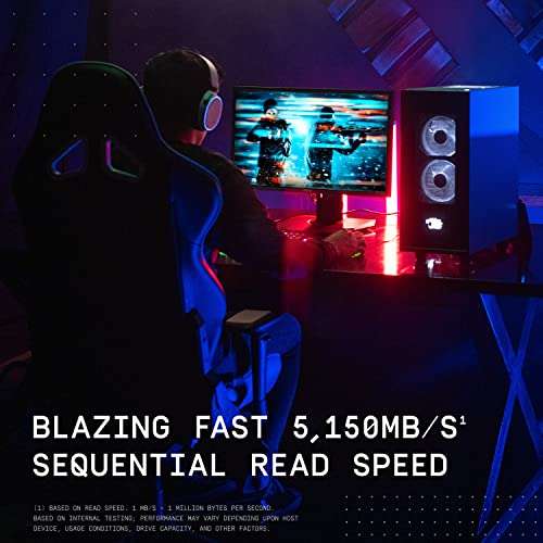WD_BLACK 2TB SN770 M.2 2280 PCIe Gen4 NVMe Gaming SSD up to 5150 MB/s read speed (Used - Like New)