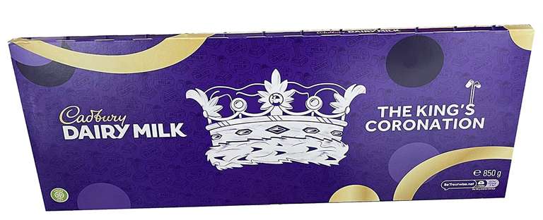 Dairy Milk 850g King’s Coronation Edition - £5 Instore @ Tesco (Elmers End, Kent)