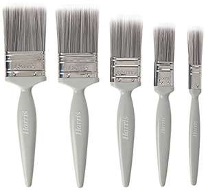 Harris 101011006 Essentials Walls & Ceilings Paint Brush 5 Pack £4.99 @ Amazon