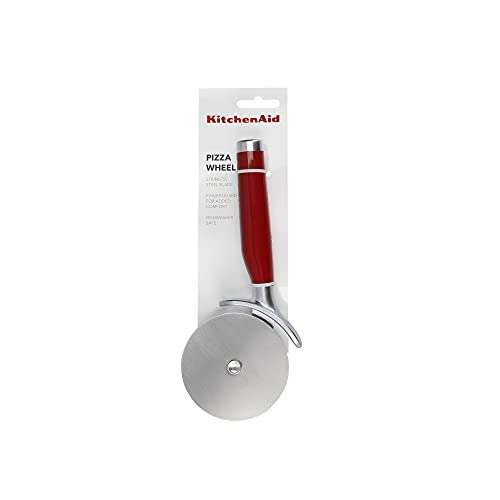 KitchenAid Pizza Cutter, Stainless Steel, Empire Red