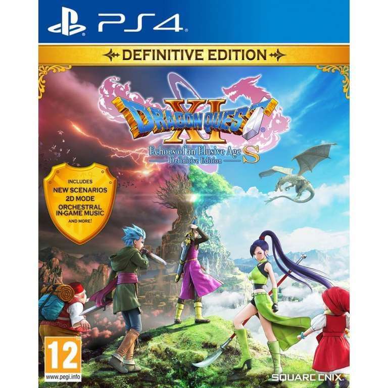 [PS4] Dragon Quest XI S: Echoes of an Elusive Age - Definitive Edition - £9.95 delivered @ The Game Collection