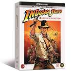 Indiana Jones 4 Movie collection 4K Ultra HD Bluray - £31.84 with code @ Rarewaves