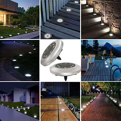 Torchtree Outdoor Garden Solar Lights, 8 Pack £22.09 - Sold by AIXIN UPWARD / Fulfilled By Amazon