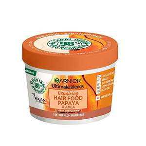 Garnier Hair Food 3-in-1 Hair Treatment Mask, Intensely Nourishes and Repairs Hair, For Damaged Hair (S&S £4.28)
