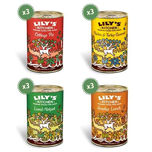 Lily's Kitchen Classic Dinner Multipack Wet Dog Food (12 x 400g) - £21.99 / £19.79 Subscribe & Save @ Amazon