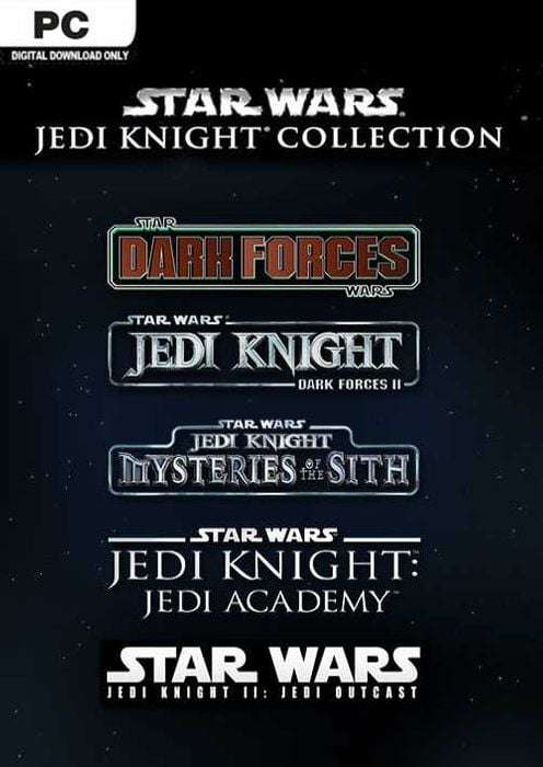 Jedi Knight Collection: 5 Star Wars Games for PC/Steam at £2.79 via ...