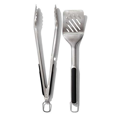 OXO Good Grips Barbecue Turner and Tongs Set - £18.99 @ Amazon