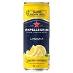 San Pellegrino Italian Classic Taste Original Sparkling Lemon 24 Pack (6 x 4 pk) / £16.06 with 15% first S&S voucher