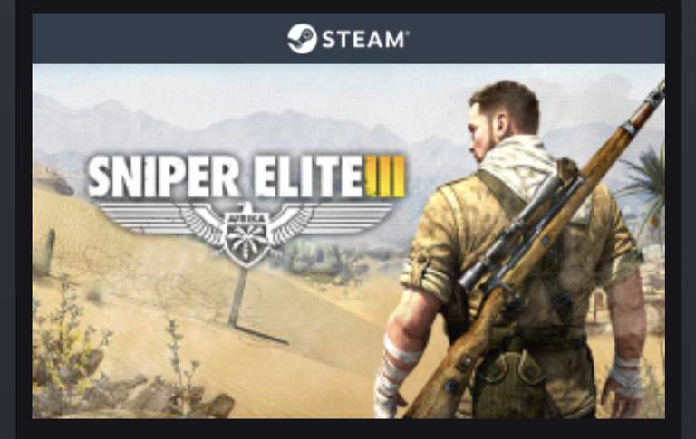 Sniper Elite 3 PC £2.69 @ Greenman Gaming