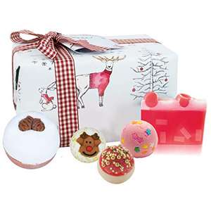 Bomb Cosmetics Creature Comforts Handmade Wrapped Bath and Body Gift Pack, Contains 5-Pieces, 350g £6.33 @ Amazon