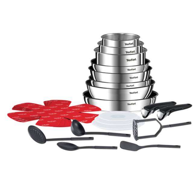 Tefal Ingenio Emotion 22 Piece Cookware Pan Set - £150 using code / £153.99 delivered @ La Redoute