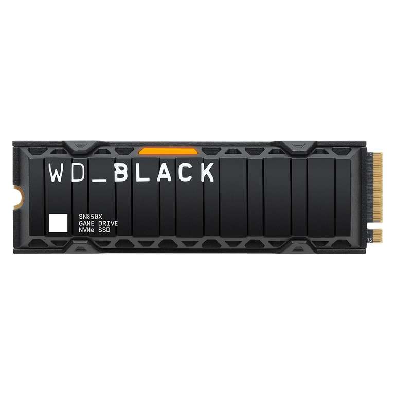 4TB - WD_BLACK SN850X PS5/PC M.2 2280 PCIe Gen4 NVMe Gaming SSD up to 7300 MB/s - £369.99 @ Western Digital
