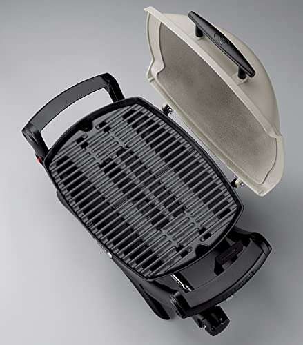 Weber Q1000 Gas Grill, 43 x 32 cm, with Stand, Titanium (50060374) £185.99 Delivered @ Amazon