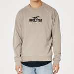 Hollister Relaxed Logo Crew Sweatshirt (5 Colours / Sizes XS-XXL) - £11.60 Member Price + Free Click & Collect @ Hollister