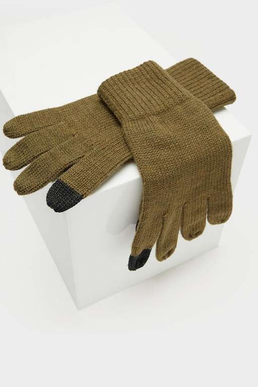Burton Recycled Polyester Gloves With Touch Screen Navy/Khaki/Charcoal/Black £4 delivered, using code @ Debenhams