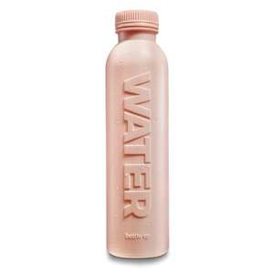Bottle Up (Champagne Pink & Stone), 500ml Reusable Water Bottle, Bottle Made From Sugar Cane