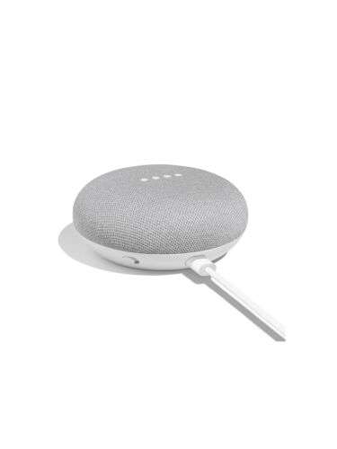 New Google Home Mini Hands-Free Voice Commands Assistant Smart Speaker white Chalk - £17.71 Delivered @ valutechnology / Ebay