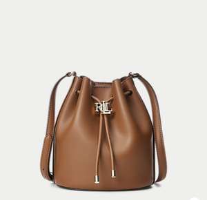 Ralph Lauren Leather Medium Andie Drawstring Bag £129.50 @ Ralph Lauren Shop