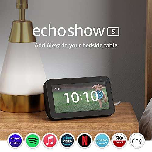 Amazon Echo Show 5 2nd generation (2021 release) - £34.99 @ Amazon