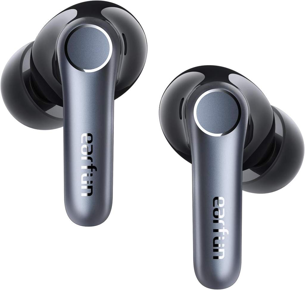 EarFun Air Pro 4 ANC Earbuds, aptX Lossless Wireless, Hi-Res Audio, 52H, 6 Mics AI Call, Wireless Charging, In-Ear Detection, LDAC, BT 5.4