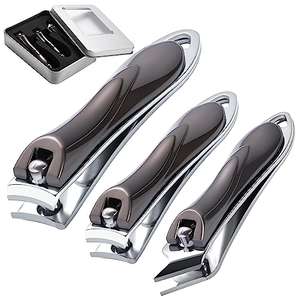 3Pcs Nail Clippers Set With Box Sold by gongshouying FBA